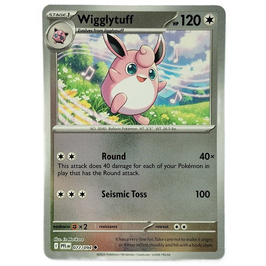 Wigglytuff reverse holo 077/094