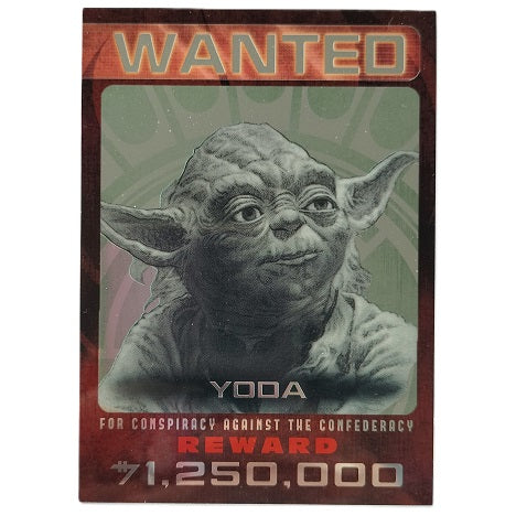 WANTED Yoda Topps Chrome