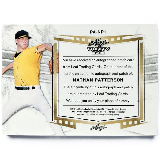 Nathan Patterson Patch Auto Blue 9/35