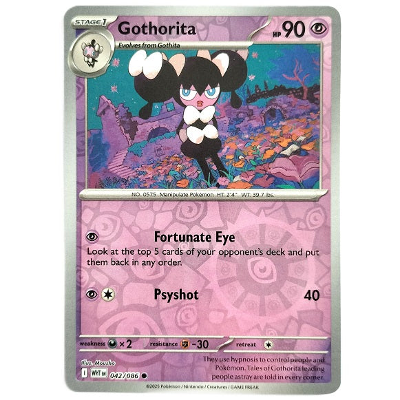 Gothorita reverse holo 042/086