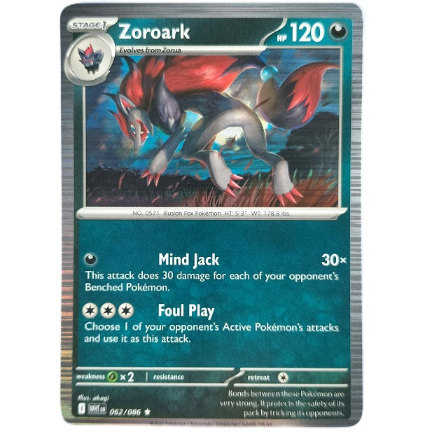 Zoroark holo 062/086
