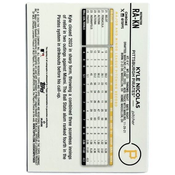 Kyle Nicolas Auto 229/499