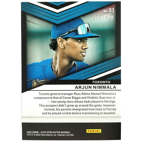 Arjun Nimmala Status 385/499