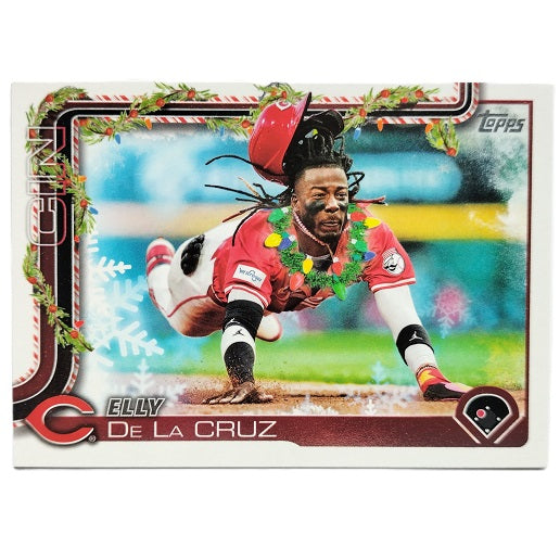 ELLY De La CRUZ H97 LIGHTS VARIATION - 2025 Topps Holiday