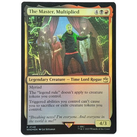 The Master, Multiplied foil