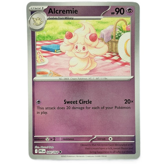 Alcremie reverse holo 044/094
