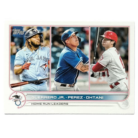 Home Run Leaders Guerrero Jr - Perez - Ohtani