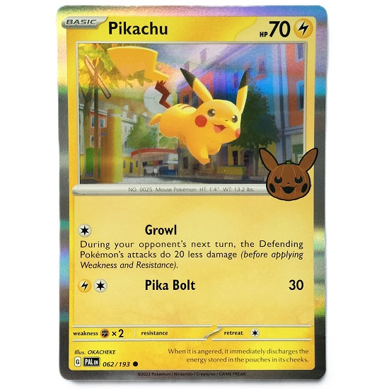 Pikachu Halloween Trick or Trade holo 062/193