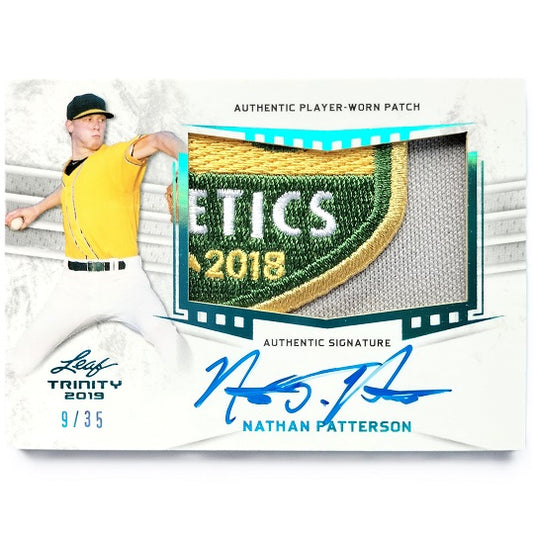 Nathan Patterson Patch Auto Blue 9/35