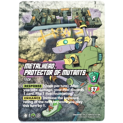 Metalhead, Protector Of Mutants TMNT01 8/186