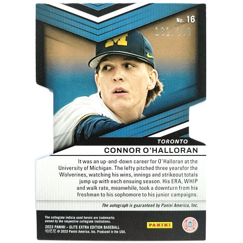 Connor O'Halloran Auto 162/399 die cut