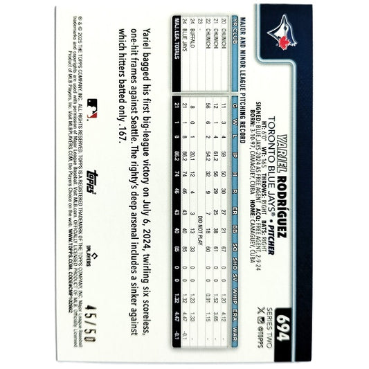 Yariel Rodriguez 45/50 Beach Ball