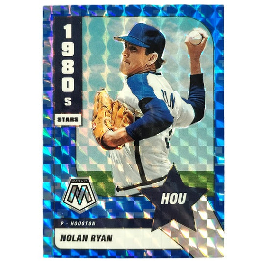 Nolan Ryan 1980s Stars blue camo