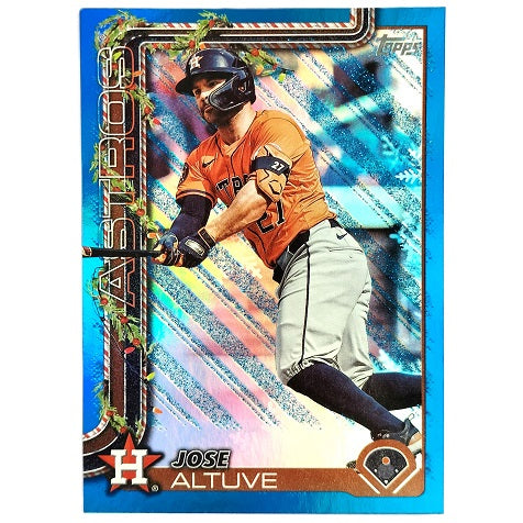 Jose Altuve Light Blue Glitter H163