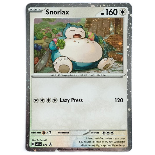 Snorlax Cosmos Holo 122 promo