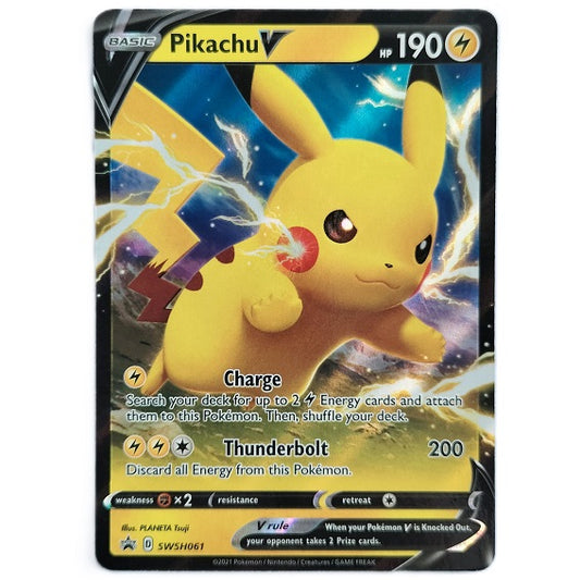 Pikachu V SWSH061 promo