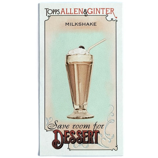 Milkshake mini card Save Room For Dessert
