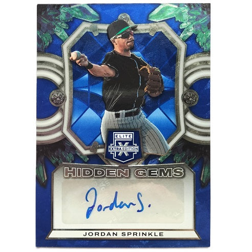 JORDAN SPRINKLE HIDDEN GEMS AUTO HG-JSP - 2023 Elite Extra edition