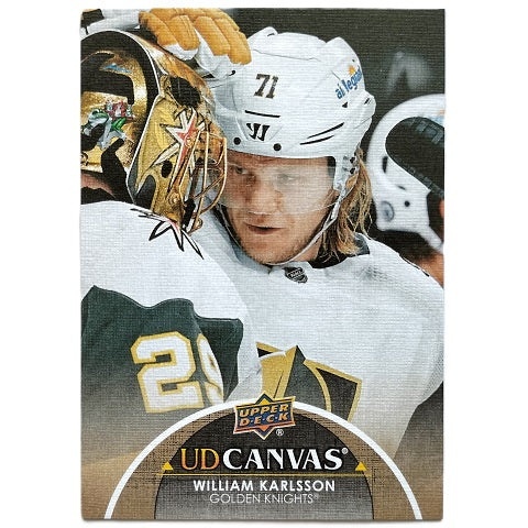 WILLIAM KARLSSON UD CANVAS C201 - 2021-22 Upper Deck Series 2